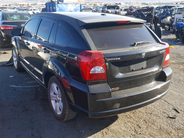 1B3CB4HA8AD570108 - 2010 DODGE CALIBER SX BLACK photo 3