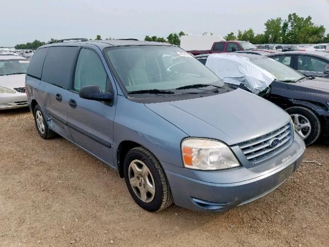 2FMZA516X4BA12922 - 2004 FORD FREESTAR S BLUE photo 1