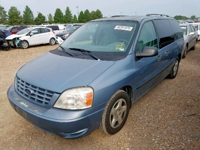 2FMZA516X4BA12922 - 2004 FORD FREESTAR S BLUE photo 2