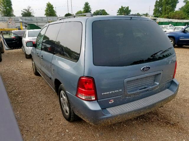 2FMZA516X4BA12922 - 2004 FORD FREESTAR S BLUE photo 3