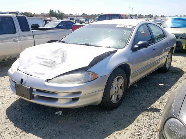 2B3AD46R34H709563 - 2004 DODGE INTREPID S SILVER photo 2