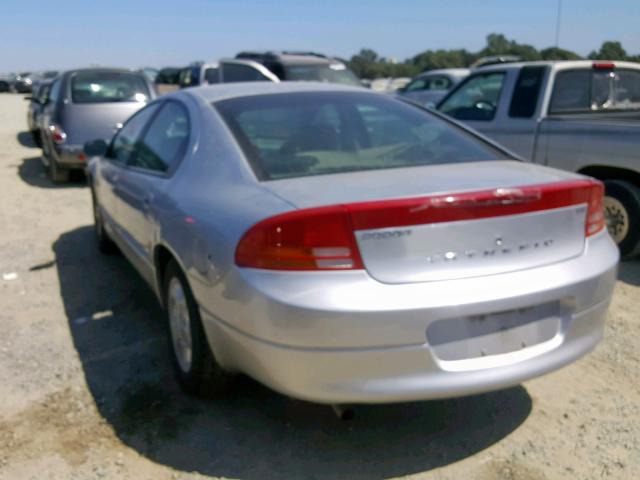 2B3AD46R34H709563 - 2004 DODGE INTREPID S SILVER photo 3