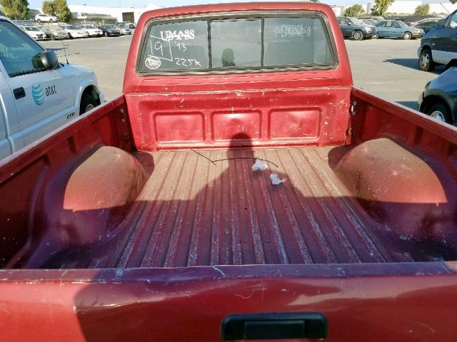 4TARN81A7PZ077738 - 1993 TOYOTA PICKUP 1/2 RED photo 6