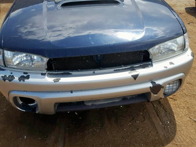 4S3BG6858X6653013 - 1999 SUBARU LEGACY OUT BLUE photo 9