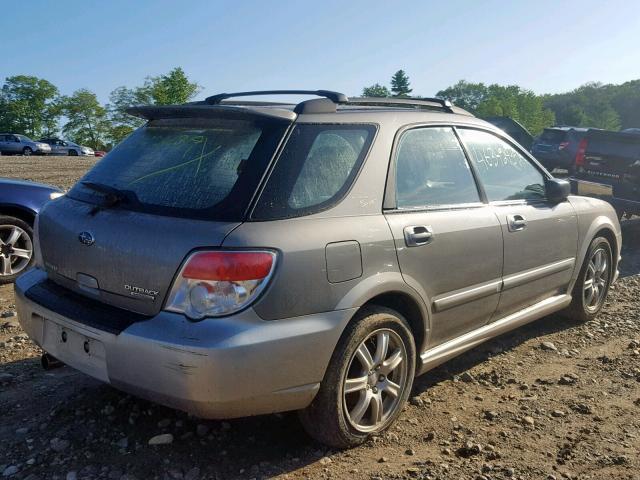 JF1GG68646G817340 - 2006 SUBARU IMPREZA OU SILVER photo 4