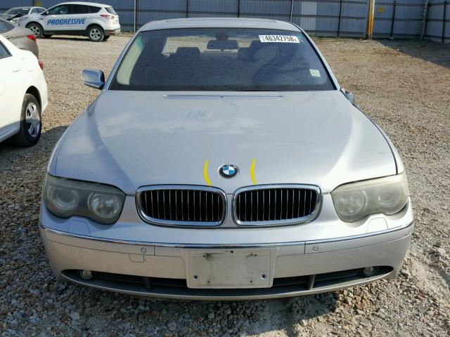 WBAGN634X3DR15529 - 2003 BMW 745 LI SILVER photo 7