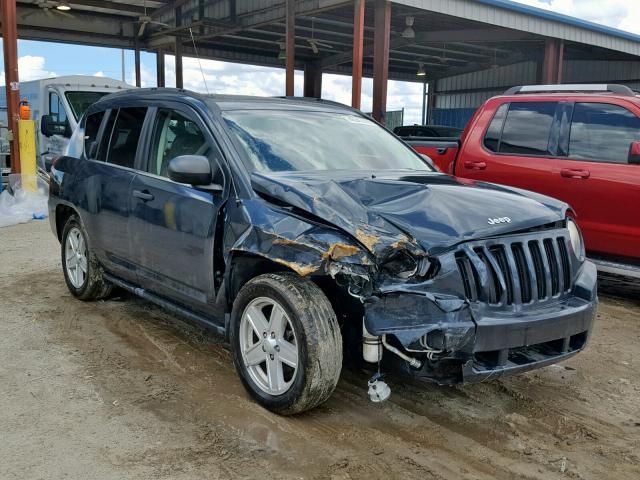 1J8FT47W07D124543 - 2007 JEEP COMPASS BLUE photo 1