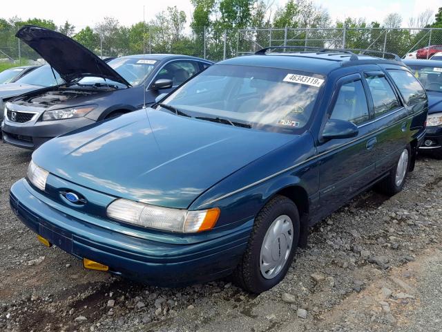 1FALP57U3RA264793 - 1994 FORD TAURUS GL GREEN photo 2