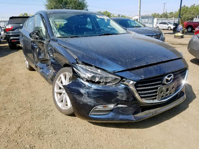 3MZBN1L70HM103188 - 2017 MAZDA 3 TOURING BLUE photo 1