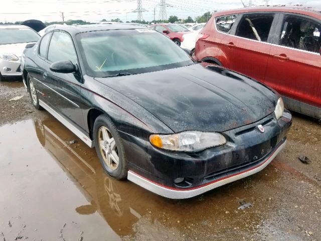 2G1WX15K629171696 - 2002 CHEVROLET MONTE CARL BLACK photo 1