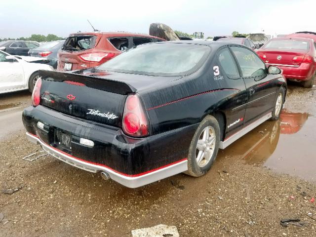 2G1WX15K629171696 - 2002 CHEVROLET MONTE CARL BLACK photo 4