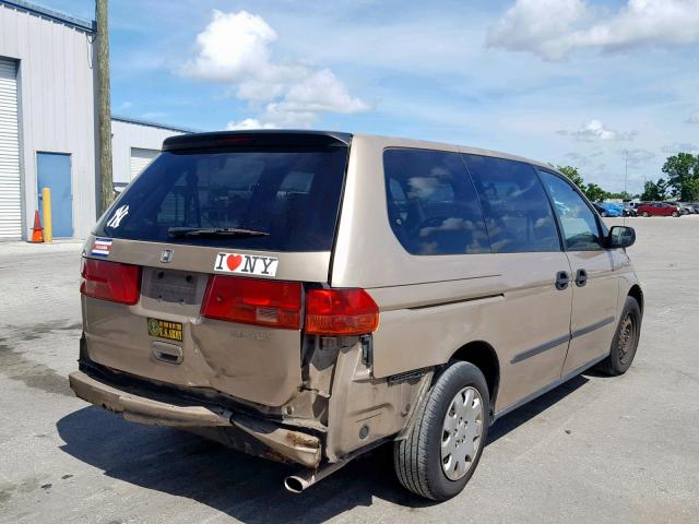 2HKRL1853XH511378 - 1999 HONDA ODYSSEY LX TAN photo 4