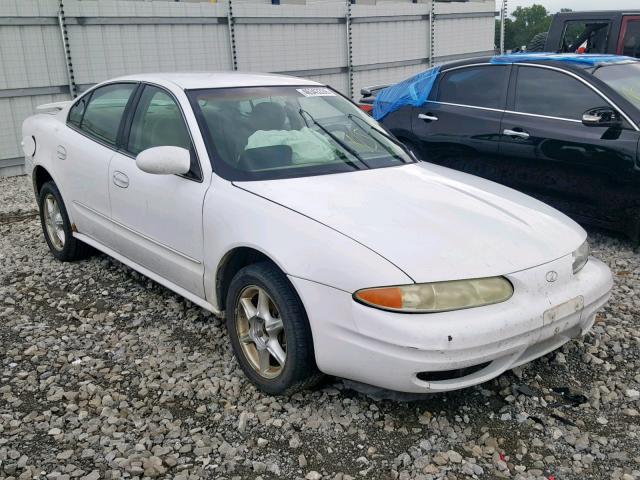 1G3NL52E6YC324857 - 2000 OLDSMOBILE ALERO GL WHITE photo 1