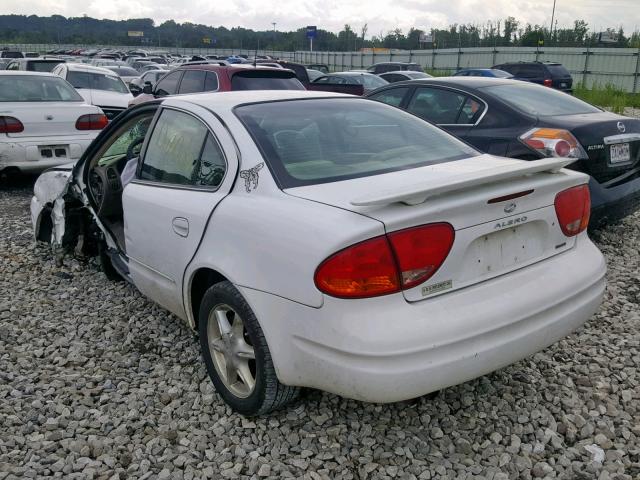 1G3NL52E6YC324857 - 2000 OLDSMOBILE ALERO GL WHITE photo 3