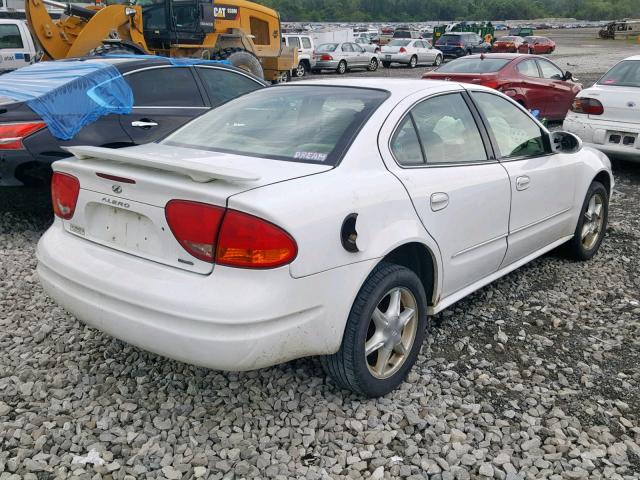 1G3NL52E6YC324857 - 2000 OLDSMOBILE ALERO GL WHITE photo 4