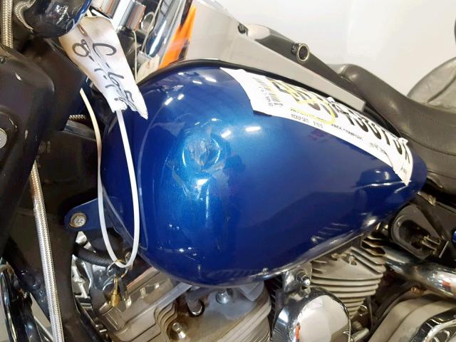 1HD1FSW165Y636718 - 2005 HARLEY-DAVIDSON FLTRI BLUE photo 12