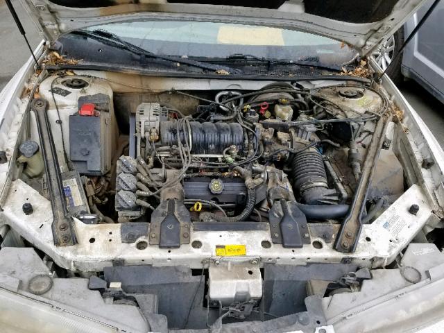1G3WH52KXWF398175 - 1998 OLDSMOBILE INTRIGUE WHITE photo 7
