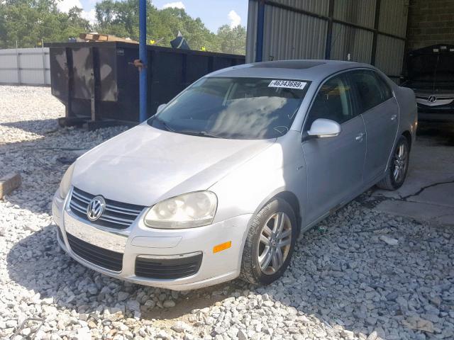 3VWEF71K87M127404 - 2007 VOLKSWAGEN JETTA WOLF GRAY photo 2