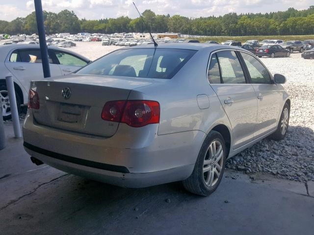 3VWEF71K87M127404 - 2007 VOLKSWAGEN JETTA WOLF GRAY photo 4