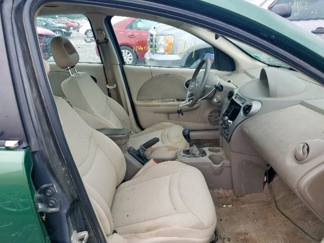 1G8AZ52F84Z195415 - 2004 SATURN ION LEVEL GREEN photo 5