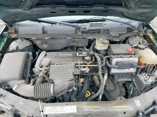 1G8AZ52F84Z195415 - 2004 SATURN ION LEVEL GREEN photo 7