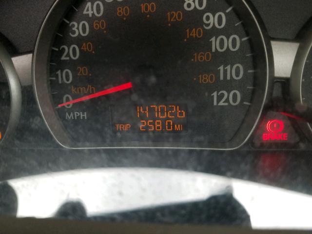 1G8AZ52F84Z195415 - 2004 SATURN ION LEVEL GREEN photo 8