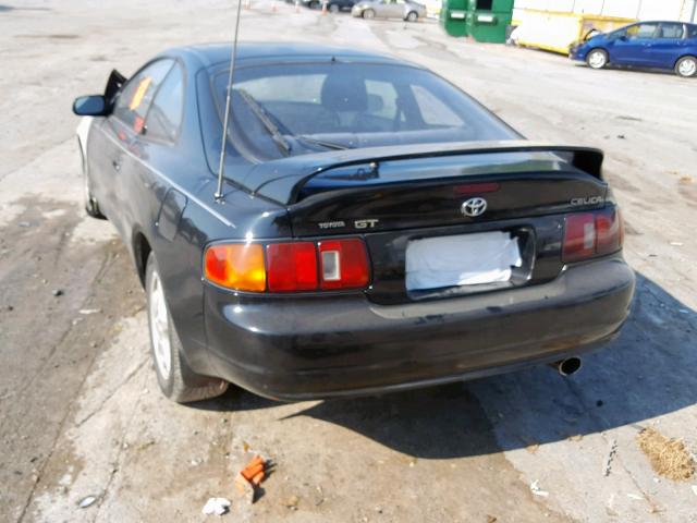 JT2ST07N8S0018162 - 1995 TOYOTA CELICA GT BLACK photo 3