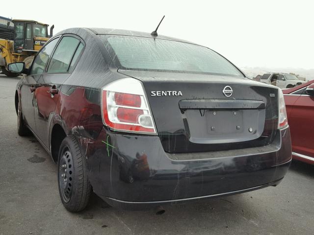 3N1AB61E79L656887 - 2009 NISSAN SENTRA 2.0 BLACK photo 3