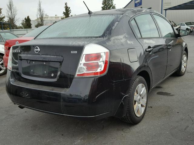 3N1AB61E79L656887 - 2009 NISSAN SENTRA 2.0 BLACK photo 4