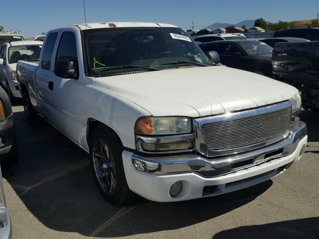 2GTEC19T341195411 - 2004 GMC NEW SIERRA WHITE photo 1