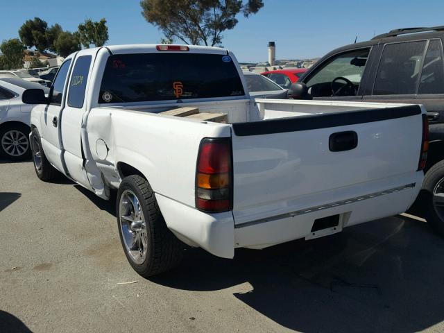 2GTEC19T341195411 - 2004 GMC NEW SIERRA WHITE photo 3