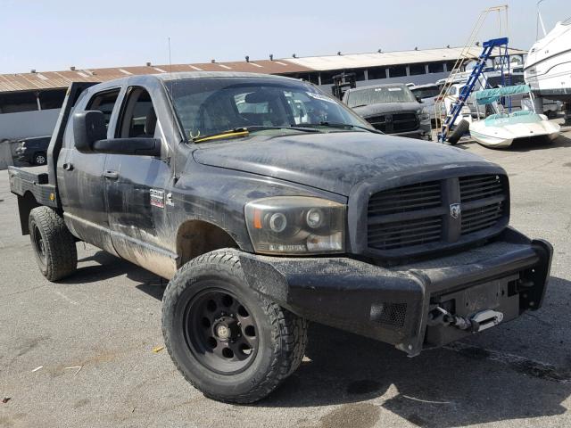 3D7KS29A68G203675 - 2008 DODGE RAM 2500 BLACK photo 1