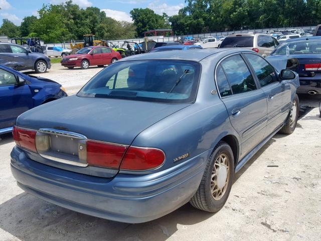 1G4HP54K61U242966 - 2001 BUICK LESABRE CU BLUE photo 4