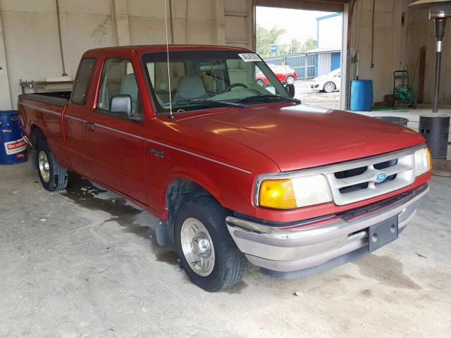 1FTCR14A1VPA45846 - 1997 FORD RANGER SUP MAROON photo 1