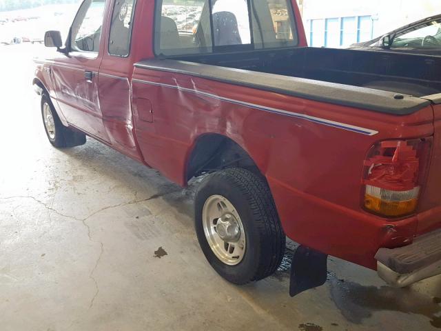 1FTCR14A1VPA45846 - 1997 FORD RANGER SUP MAROON photo 9