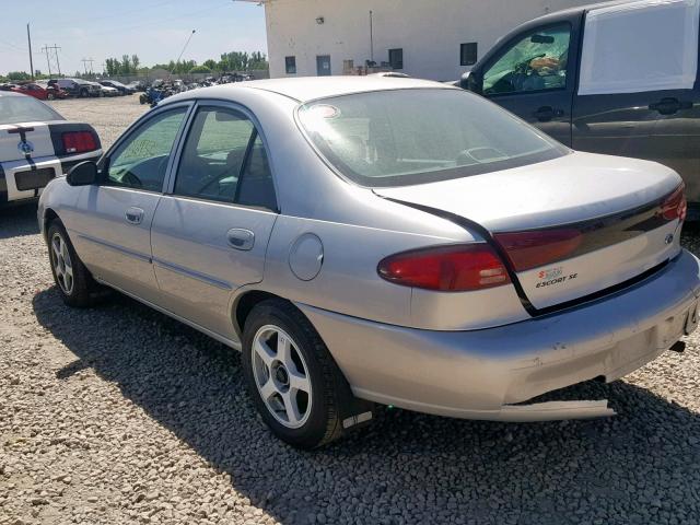 3FAFP13P21R185597 - 2001 FORD ESCORT GRAY photo 3