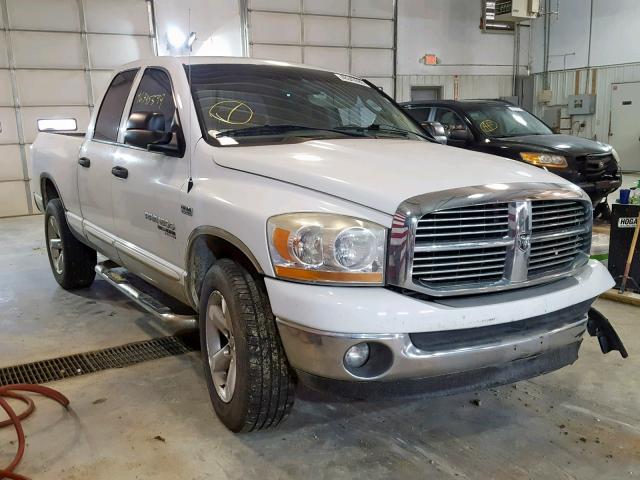 1D7HU18216S514073 - 2006 DODGE RAM 1500 S WHITE photo 1