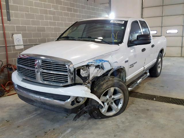 1D7HU18216S514073 - 2006 DODGE RAM 1500 S WHITE photo 2