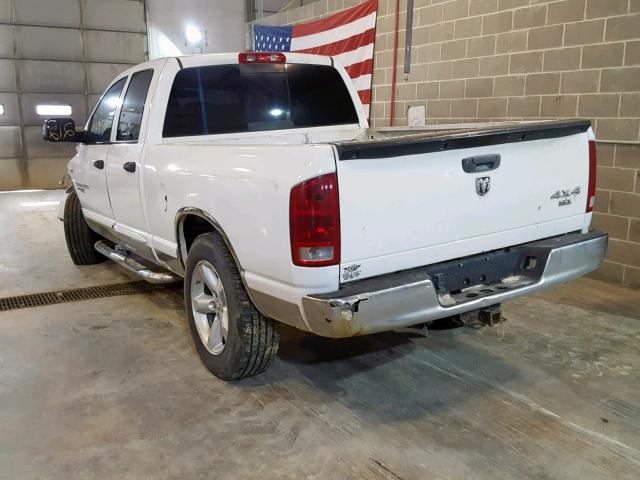 1D7HU18216S514073 - 2006 DODGE RAM 1500 S WHITE photo 3