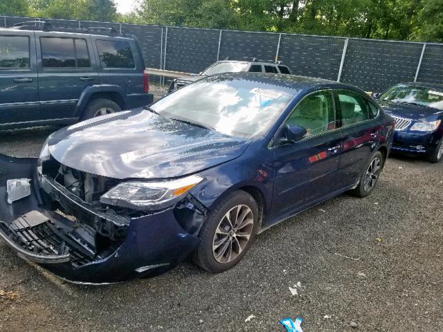 4T1BK1EB0JU282021 - 2018 TOYOTA AVALON XLE BLUE photo 2