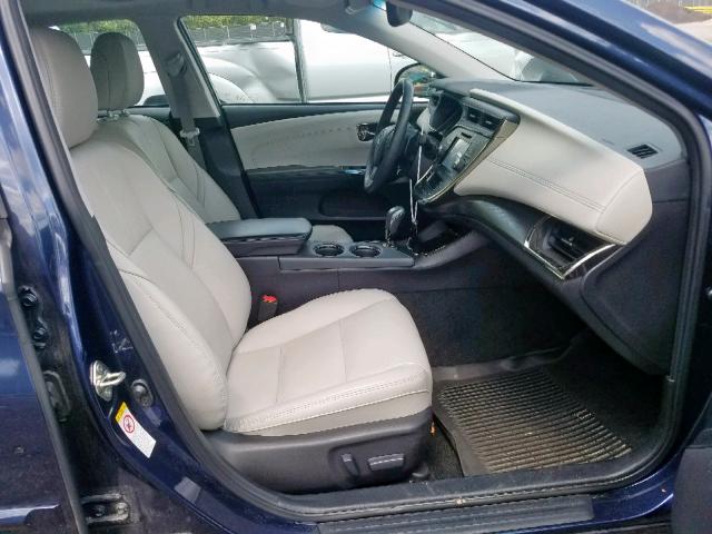 4T1BK1EB0JU282021 - 2018 TOYOTA AVALON XLE BLUE photo 5