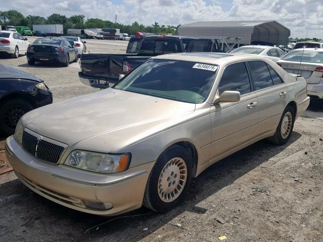 JNKBY31A41M100167 - 2001 INFINITI Q45 BASE TAN photo 2