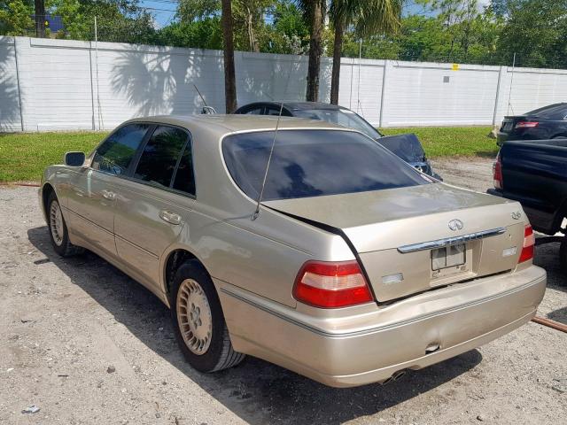 JNKBY31A41M100167 - 2001 INFINITI Q45 BASE TAN photo 3