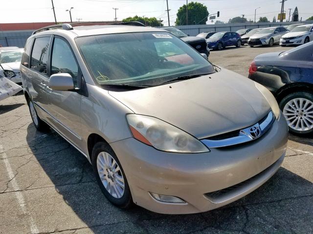 5TDZK22C09S273180 - 2009 TOYOTA SIENNA XLE TAN photo 1