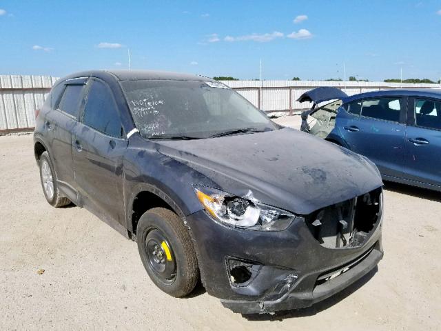 JM3KE2BY9G0914287 - 2016 MAZDA CX-5 SPORT GRAY photo 1