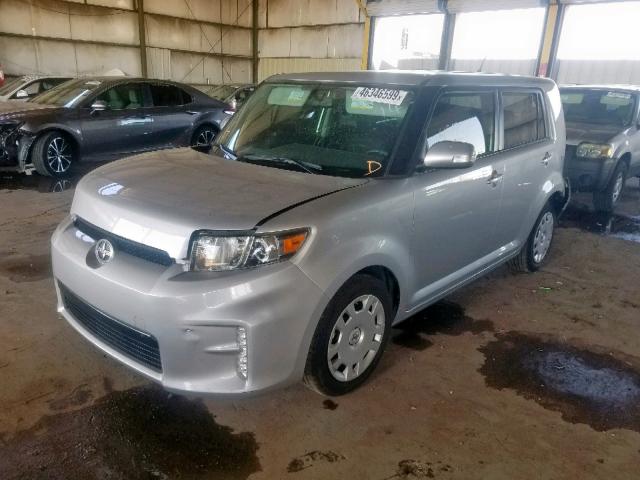 JTLZE4FE3FJ076497 - 2015 TOYOTA SCION XB 银色 照片 2