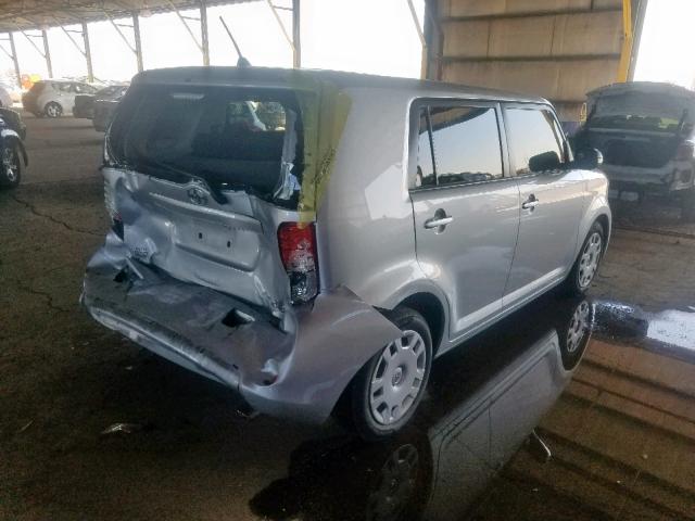 JTLZE4FE3FJ076497 - 2015 TOYOTA SCION XB 银色 照片 4