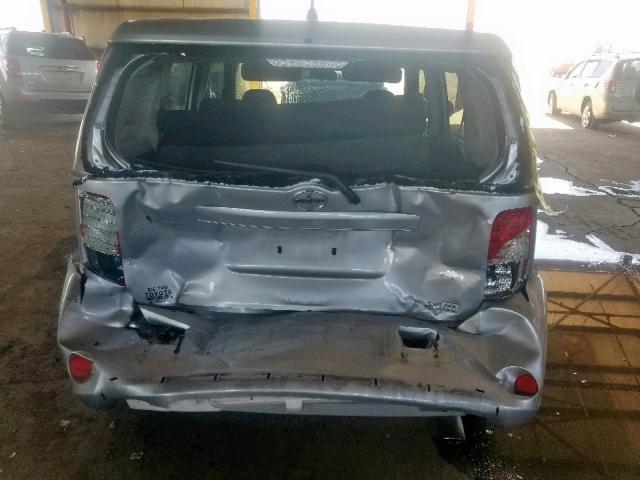 JTLZE4FE3FJ076497 - 2015 TOYOTA SCION XB 银色 照片 9