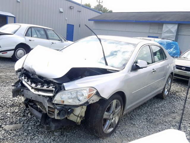 1G1ZC5E09CF263912 - 2012 CHEVROLET MALIBU 1LT 银色 照片 2