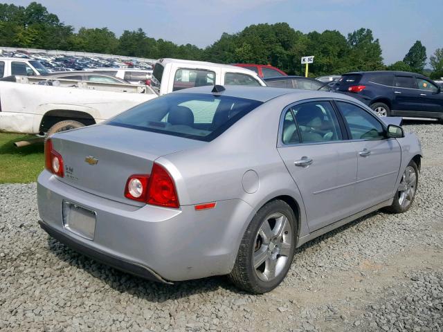 1G1ZC5E09CF263912 - 2012 CHEVROLET MALIBU 1LT 银色 照片 4